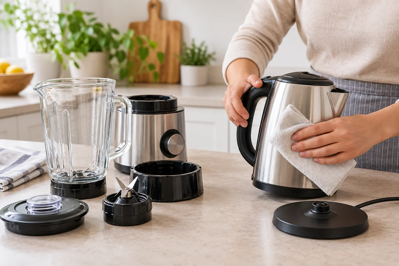 Vệ sinh đồ gia dụng đúng cách để căn bếp luôn sạch và gọn